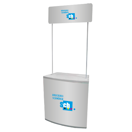 Promotiontheke | B 80,5 cm x H 219,5 cm x T 45 cm | bedruckt